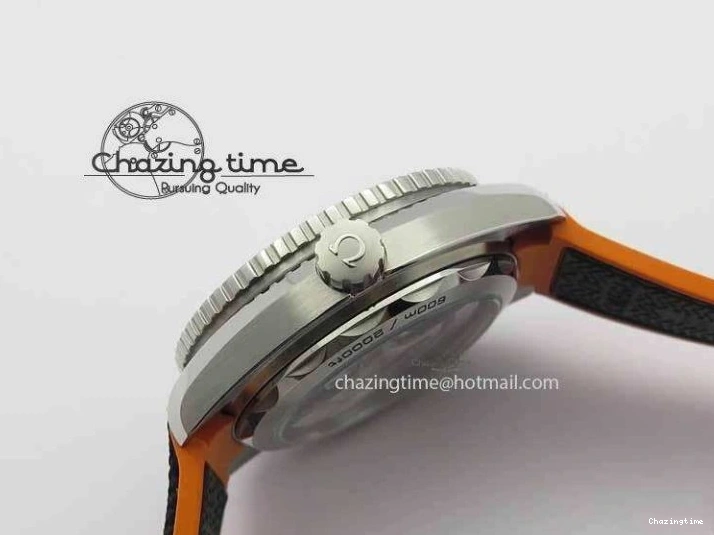 0206 UrbanStyle Planet Ocean 2016 43.5mm SS OM 1:1 Best Edition Gray Dial On Black Nylon Strap A 8168